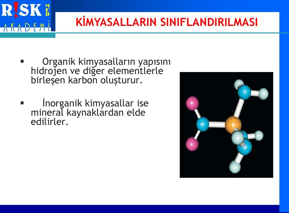 elementlerle birleşen karbon oluşturur.