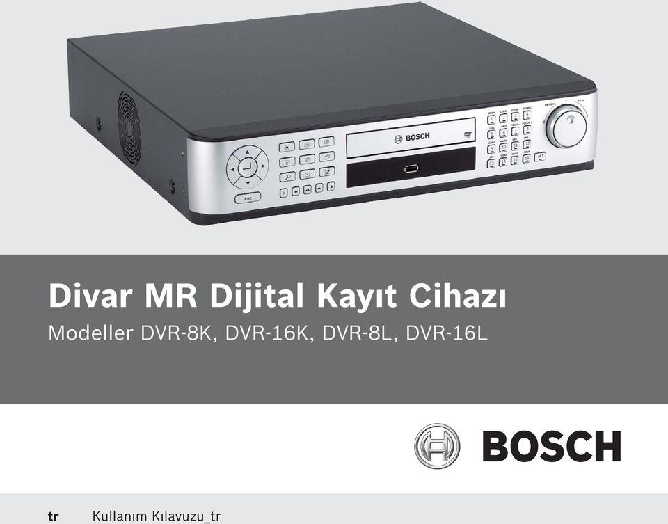 DVR-16K, DVR-8L,