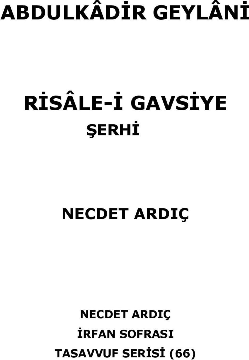 NECDET ARDIÇ NECDET ARDIÇ