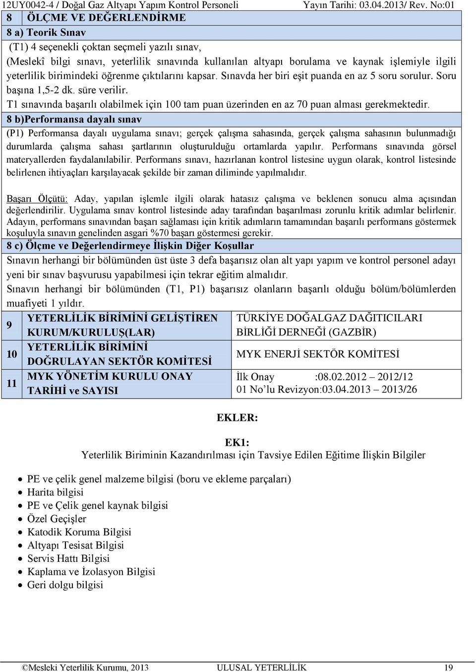 T1 sınavında başarılı olabilmek için 100 tam puan üzerinden en az 70 puan alması gerekmektedir.