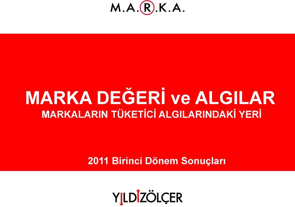 TÜKETİCİ ALGILARINDAKİ