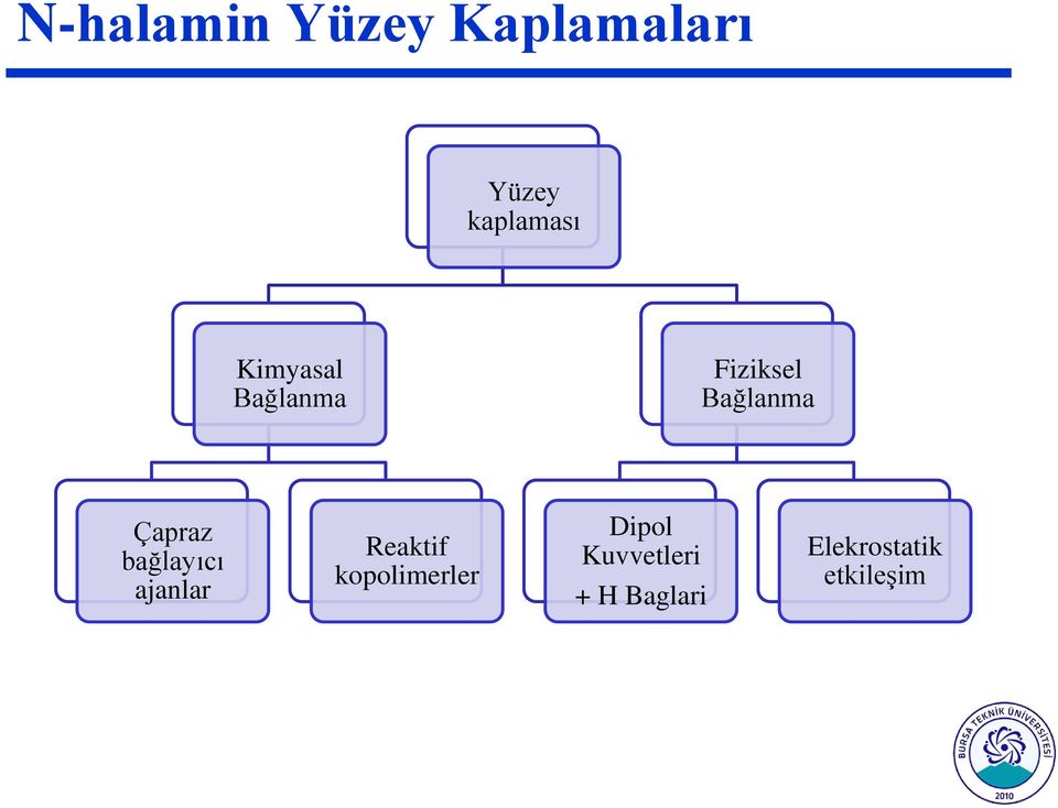 bağlayıcı ajanlar Reaktif kopolimerler Dipol