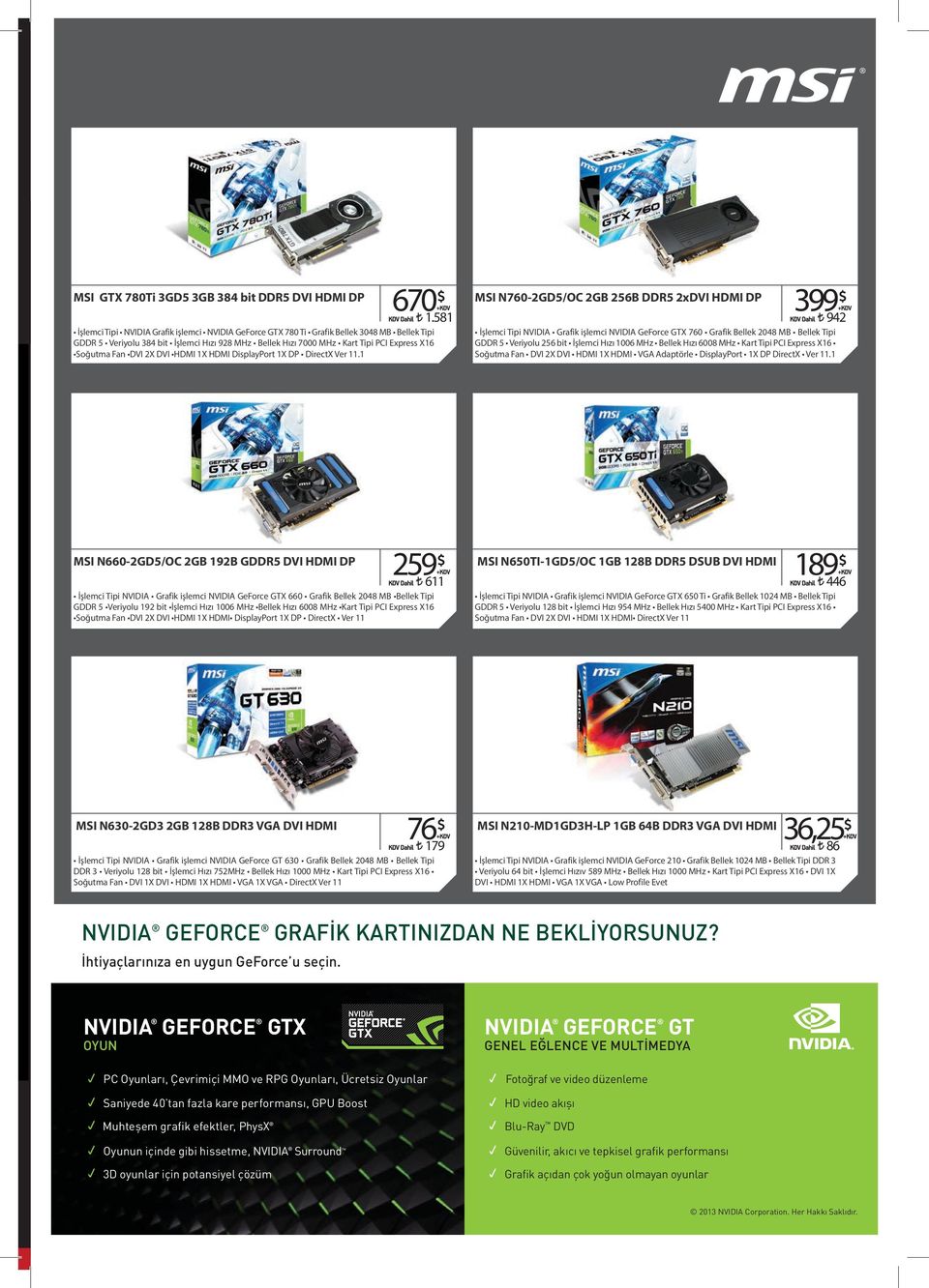 Fan DVI 2X DVI HDMI 1X HDMI DisplayPort 1X DP DirectX Ver 11.