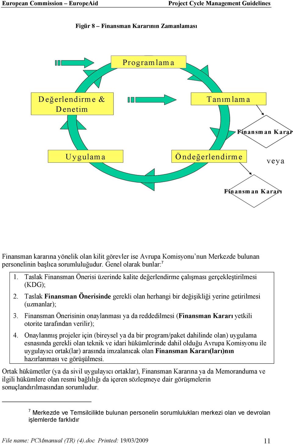 Taslak Finansman Önerisinde gerekli olan herhangi bir değişikliği yerine getirilmesi (uzmanlar); 3.