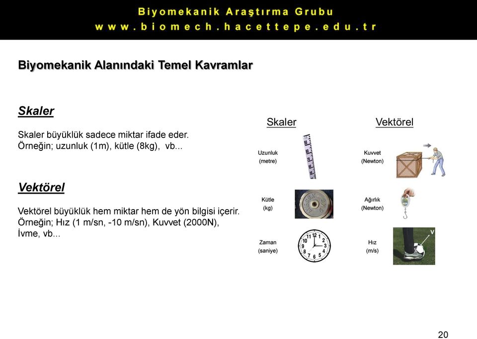 .. Vektörel Vektörel büyüklük hem miktar hem de yön bilgisi içerir.