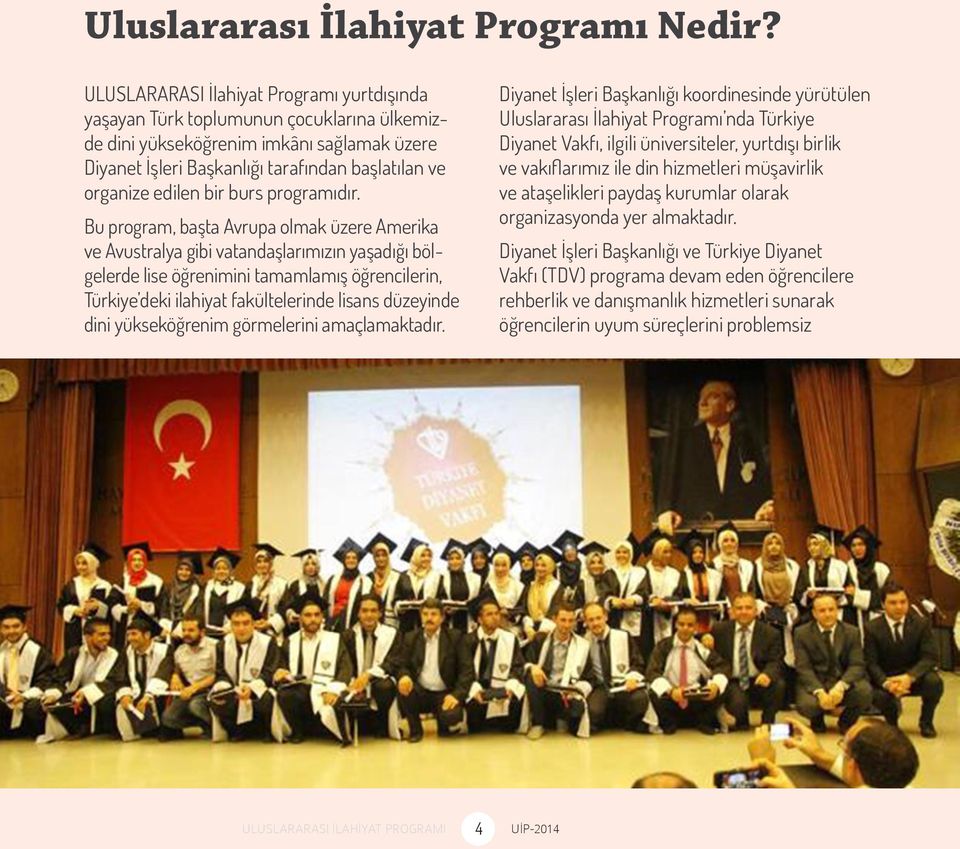 bir burs programıdır.