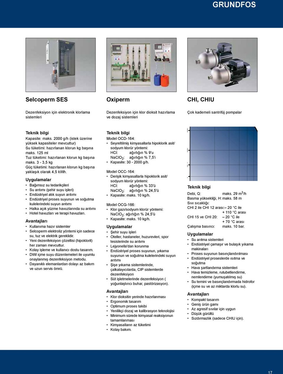 3-3,5 kg Güç tüketimi: hazırlanan klorun kg başına yaklaşık olarak 4,5 kwh.