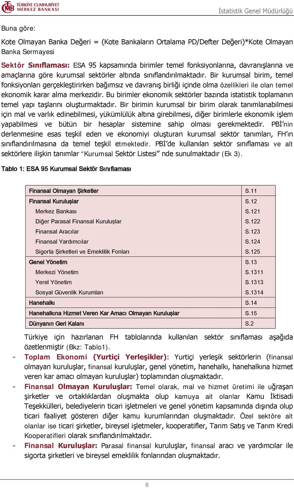 Bir kurumsal birim, temel fonksiyonları gerçekleştirirken bağımsız ve davranış birliği içinde olma özellikleri ile olan temel ekonomik karar alma merkezidir.