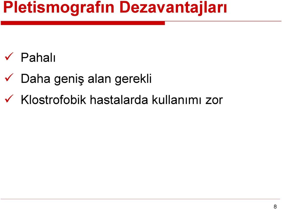 Daha geniş alan gerekli