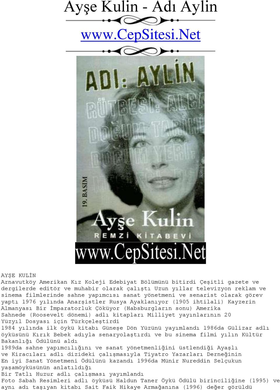 yapımcısı sanat yönetmeni ve senarist olarak görev yaptı 1976 yılında Anarşistler Rusya Ayaklanıyor (1905 ihtilali) Kayzerin Almanyası Bir İmparatorluk Çöküyor (Habsburgların sonu) Amerika Sahnede