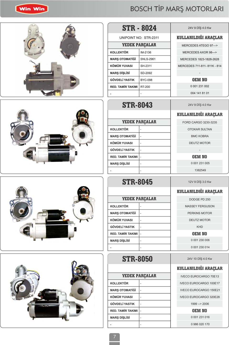 12V 9 DİŞ 3.