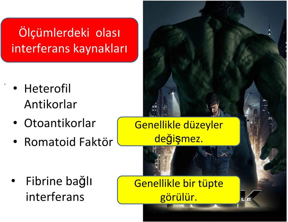 Faktör Genellikle düzeyler değişmez.