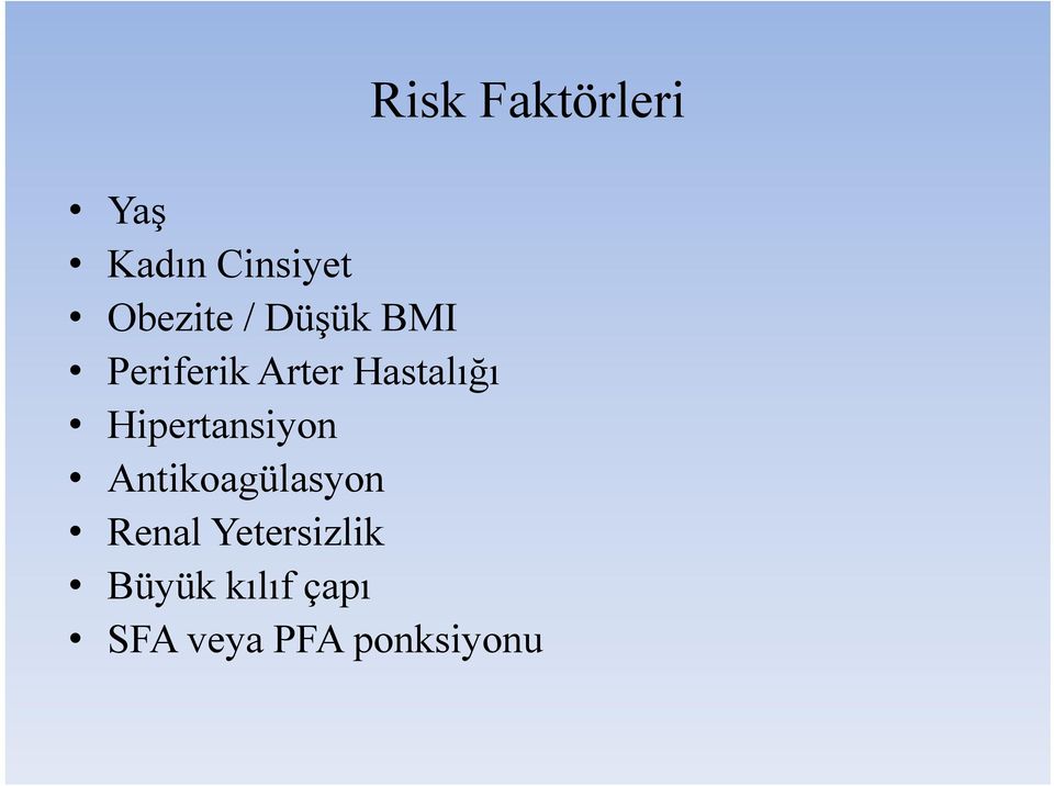 Hipertansiyon Antikoagülasyon Renal