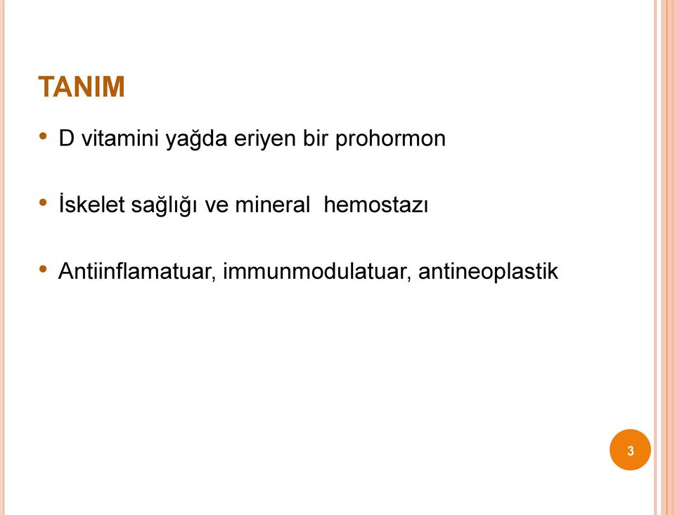 mineral hemostazı