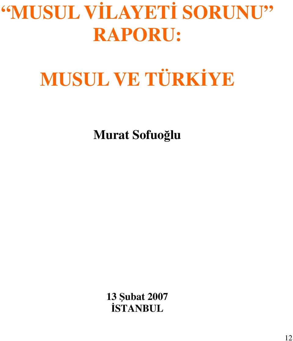 TÜRKİYE Murat