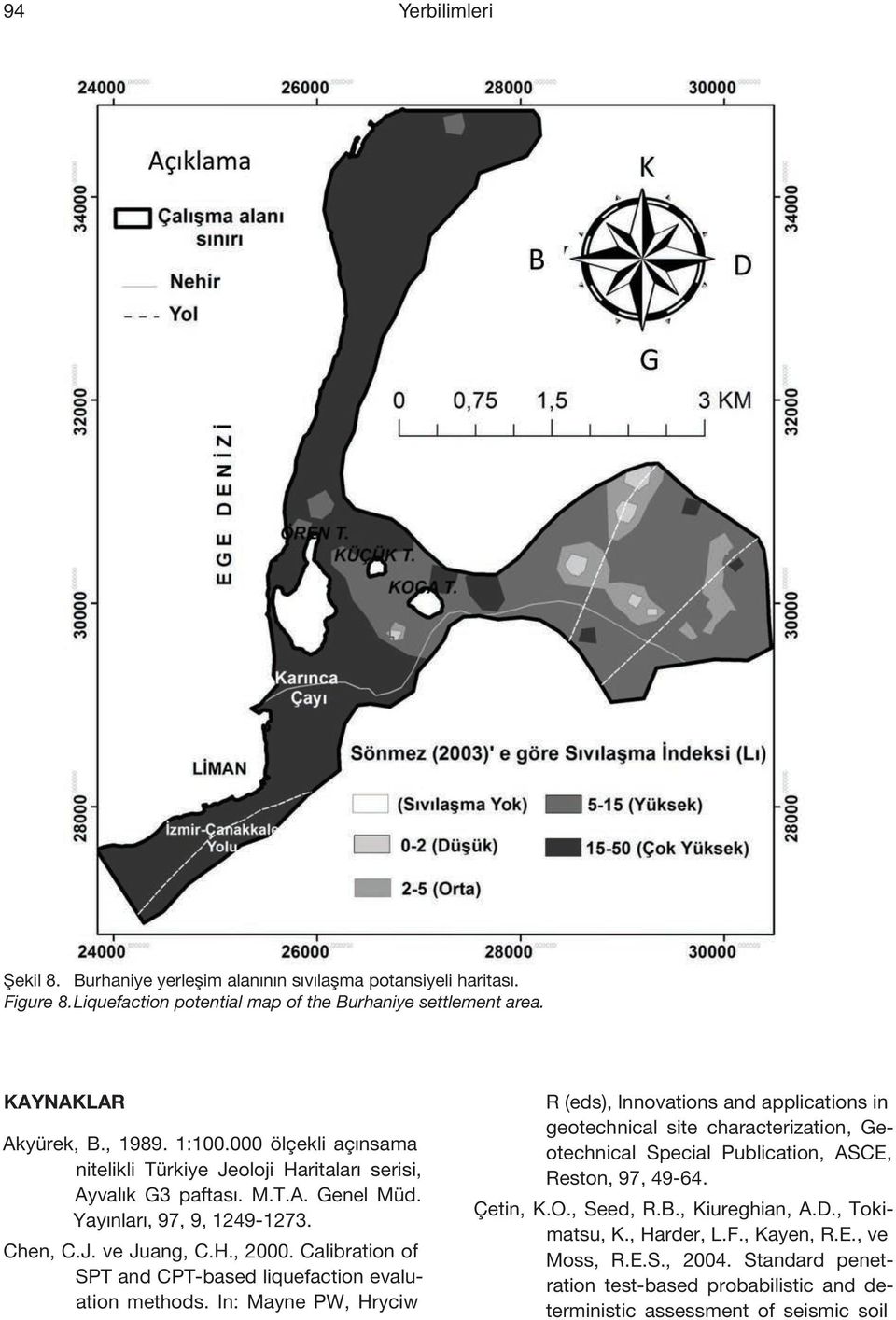 Calibration of SPT and CPT-based liquefaction evaluation methods.