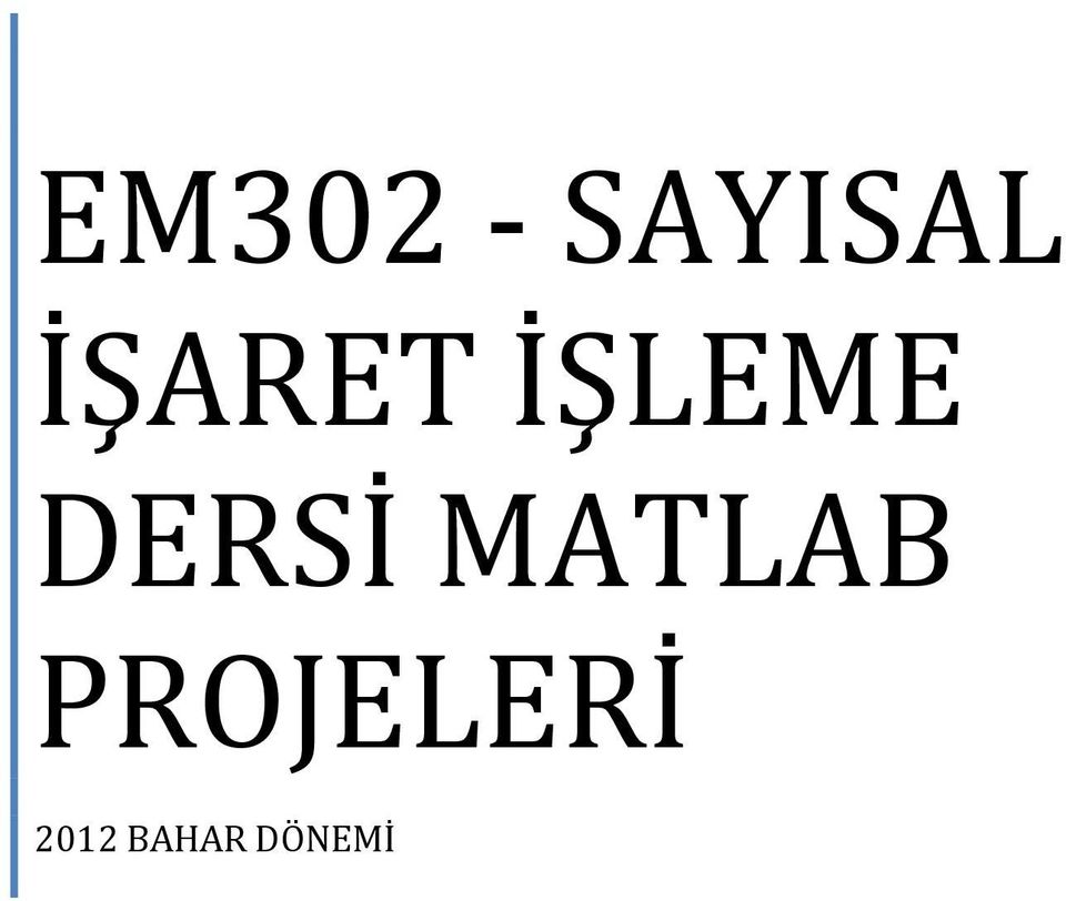 DERSİ MATLAB