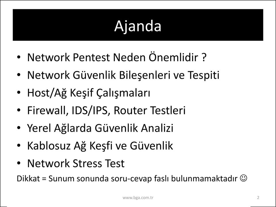 Firewall, IDS/IPS, Router Testleri Yerel Ağlarda Güvenlik Analizi