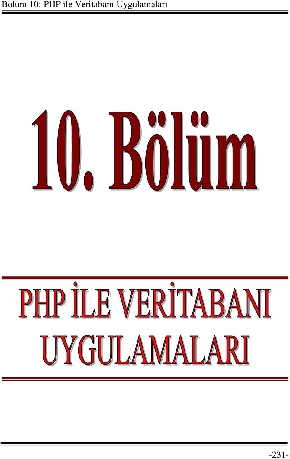 Veritabanı