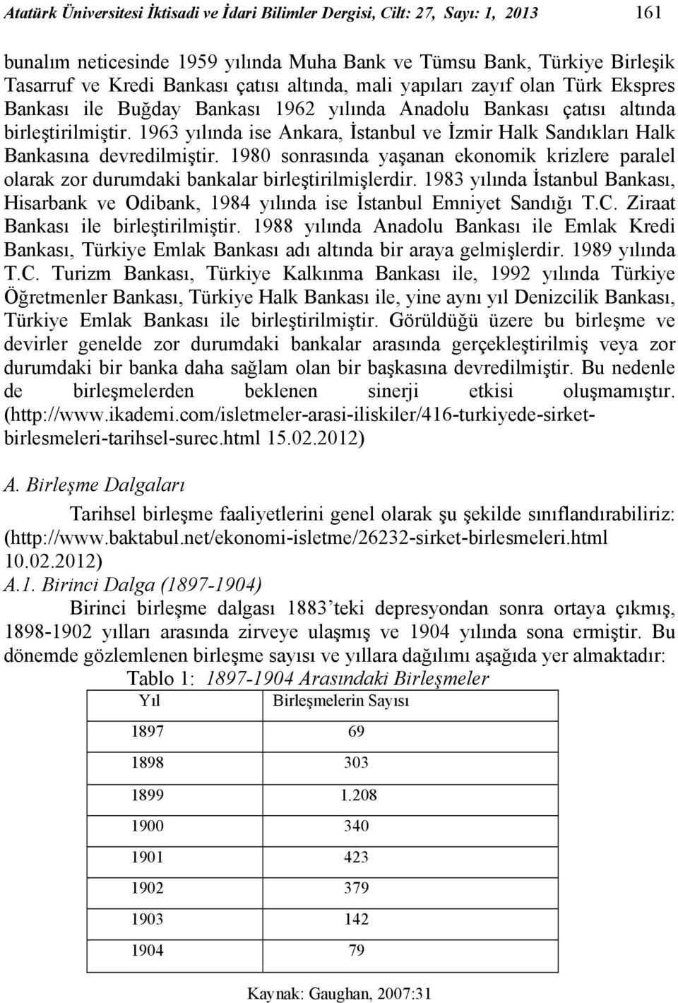 1963 yılında ise Ankara, İstanbul ve İzmir Halk Sandıkları Halk Bankasına devredilmiştir. 1980 sonrasında yaşanan ekonomik krizlere paralel olarak zor durumdaki bankalar birleştirilmişlerdir.
