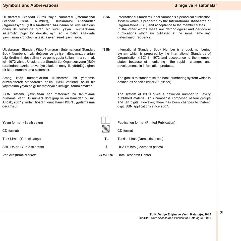 ISSN International Standard Serial Number is a periodical publication system which is prepared by the International Standards of Organizations (ISO) and acceptance to the member states.