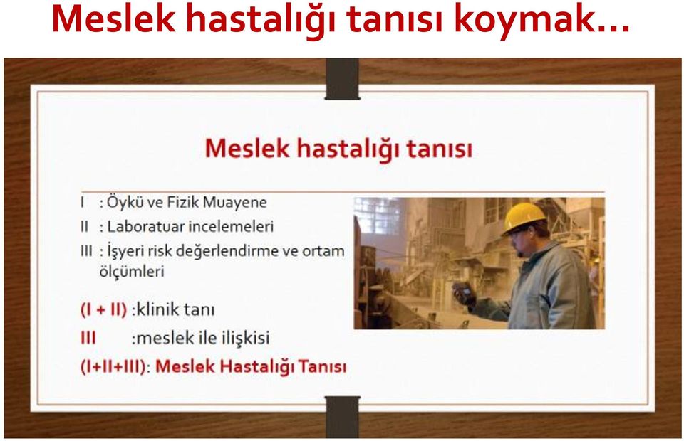 tanısı