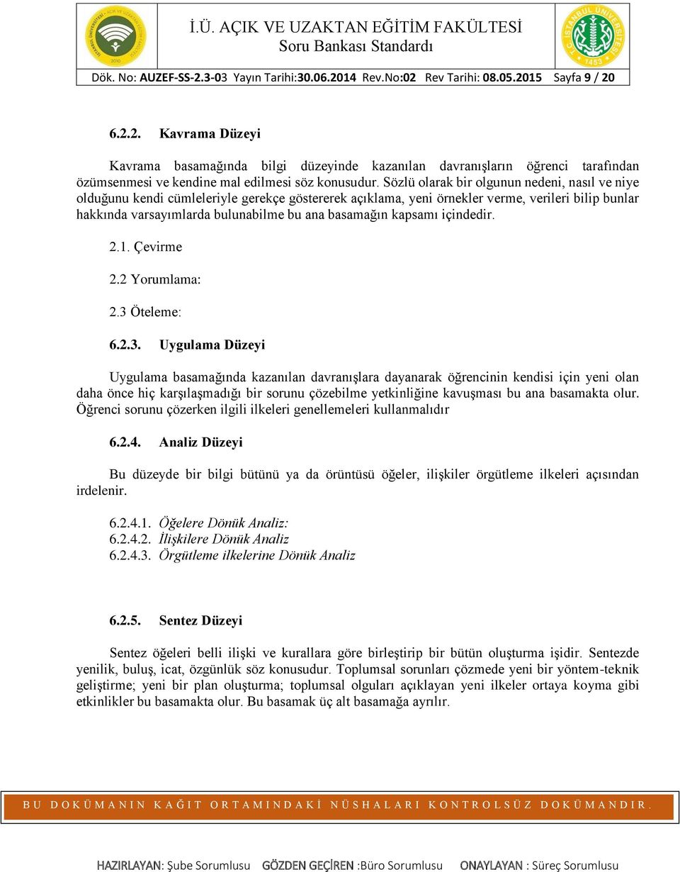 kapsamı içindedir. 2.1. Çevirme 2.2 Yorumlama: 2.3 