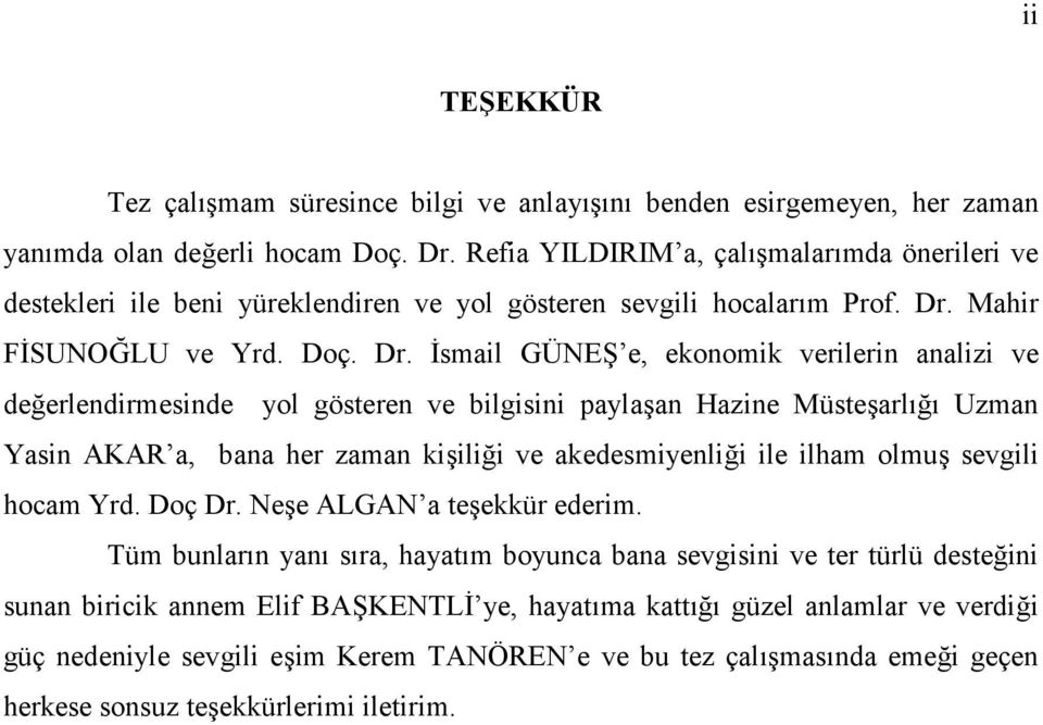 Mahir FİSUNOĞLU ve Yrd. Doç. Dr.