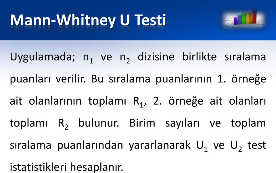 örneğe ait olanlarının toplamı R 1, 2.