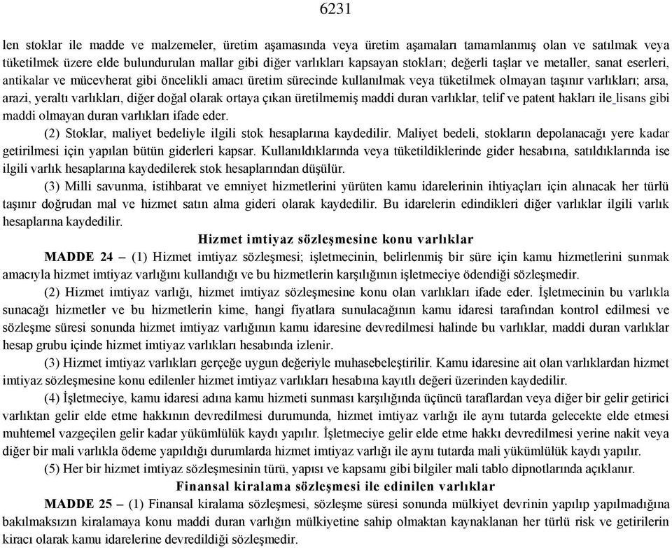 diğer doğal olarak ortaya çıkan üretilmemiş maddi duran varlıklar, telif ve patent hakları ile lisans gibi maddi olmayan duran varlıkları ifade eder.