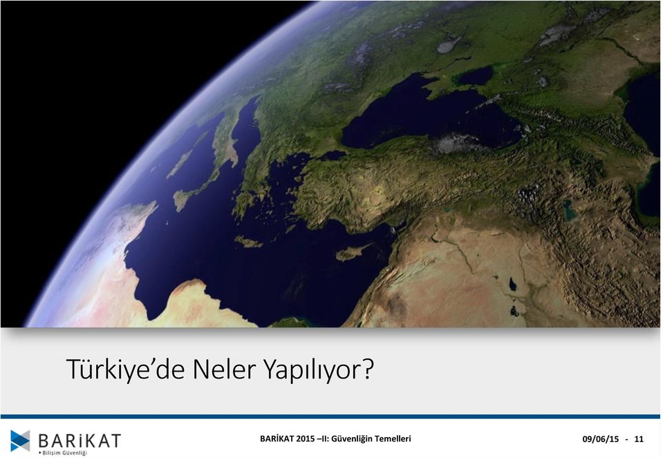 Yapılıyor?