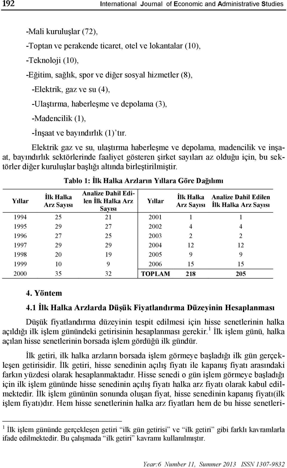 Elektrik gaz ve su, ulaştırma haberleşme ve depolama, madencilik ve inşaat, bayındırlık sektörlerinde faaliyet gösteren şirket sayıları az olduğu için, bu sektörler diğer kuruluşlar başlığı altında