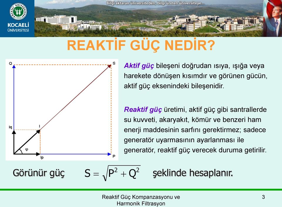 eksenindeki bileşenidir.