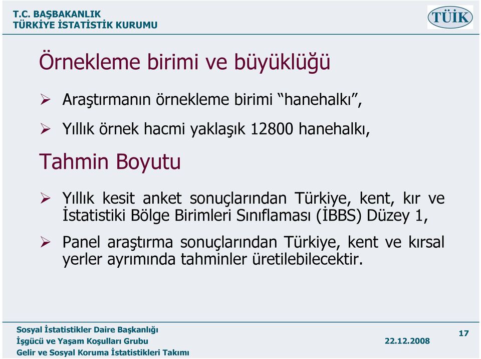 Türkiye, kent, kır ve İstatistiki Bölge Birimleri Sınıflaması (İBBS) Düzey 1, Panel