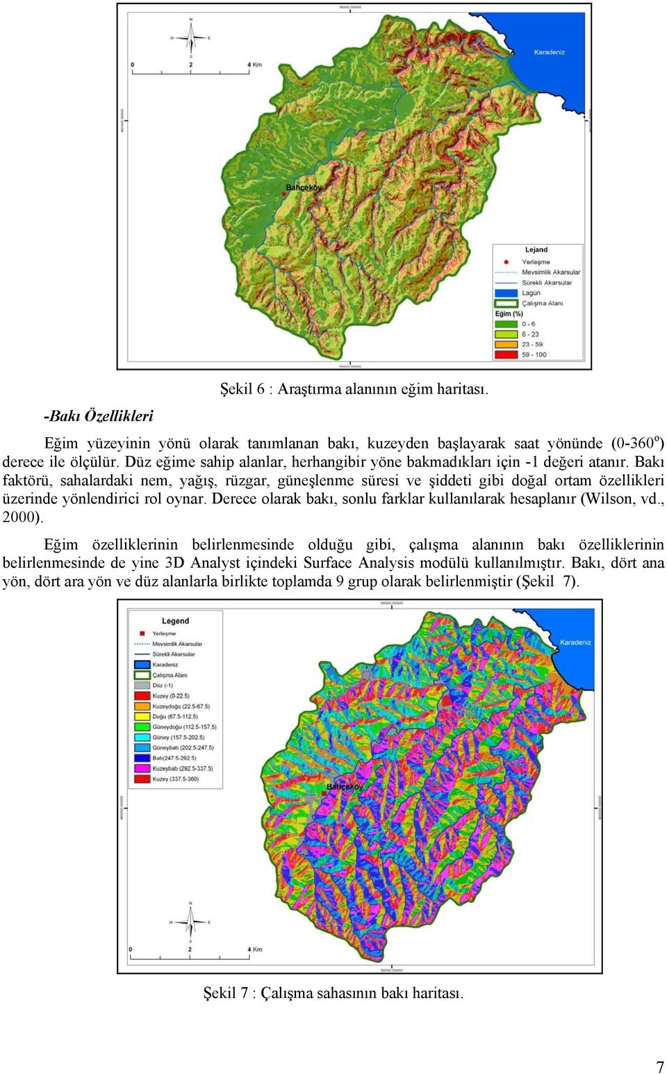 Bakı faktörü, sahalardaki nem, yağış, rüzgar, güneşlenme süresi ve şiddeti gibi doğal ortam özellikleri üzerinde yönlendirici rol oynar.