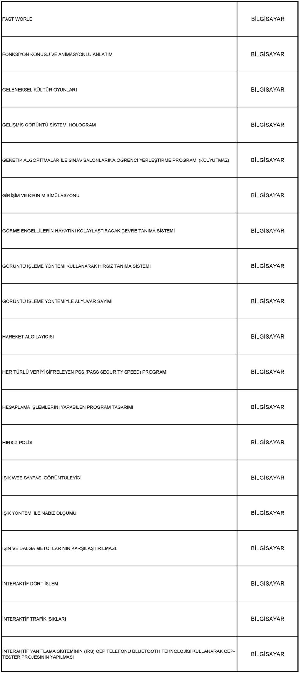 HAREKET ALGILAYICISI HER TÜRLÜ VERİYİ ŞİFRELEYEN PSS (PASS SECURİTY SPEED) PROGRAMI HESAPLAMA İŞLEMLERİNİ YAPABİLEN PROGRAM TASARIMI HIRSIZ POLİS IŞIK WEB SAYFASI GÖRÜNTÜLEYİCİ IŞIK YÖNTEMİ İLE NABIZ