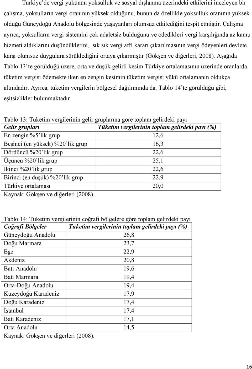 Çalışma ayrıca, yoksulların vergi sistemini çok adaletsiz bulduğunu ve ödedikleri vergi karşılığında az kamu hizmeti aldıklarını düşündüklerini, sık sık vergi affı kararı çıkarılmasının vergi