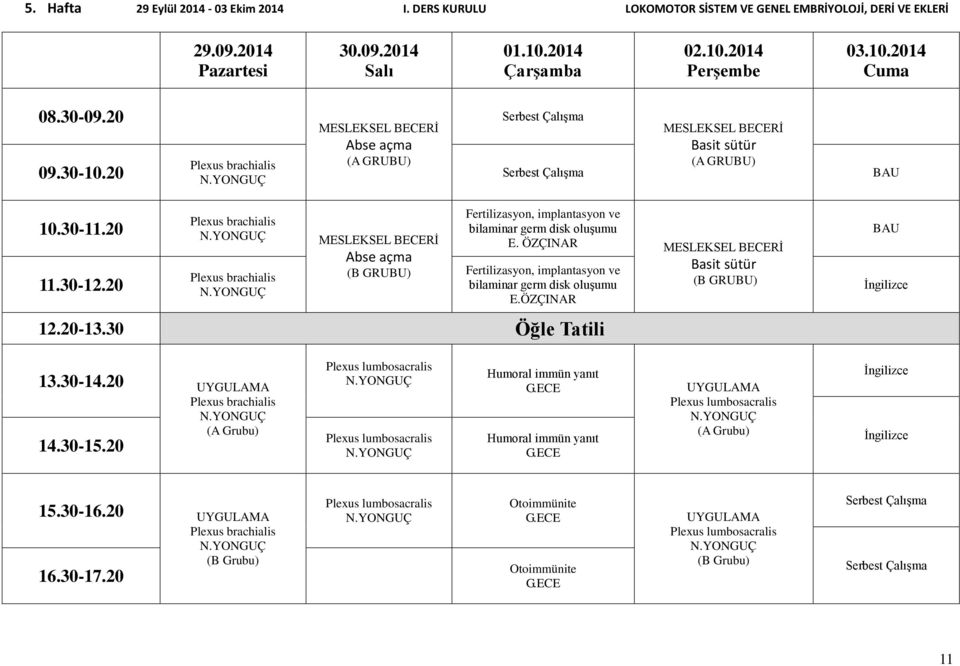 bilaminar germ disk oluşumu E. ÖZÇINAR MESLEKSEL BECERİ Fertilizasyon, implantasyon ve bilaminar germ disk oluşumu Basit sütür 13.30-14.