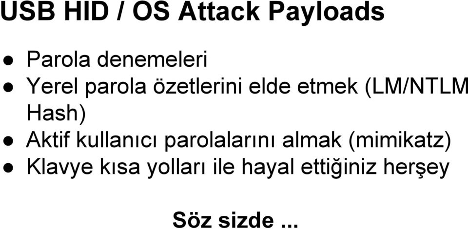 Aktif kullanıcı parolalarını almak (mimikatz)