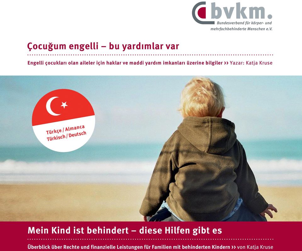 Türkisch / Deutsch Mein Kind ist behindert diese Hilfen gibt es Überblick über