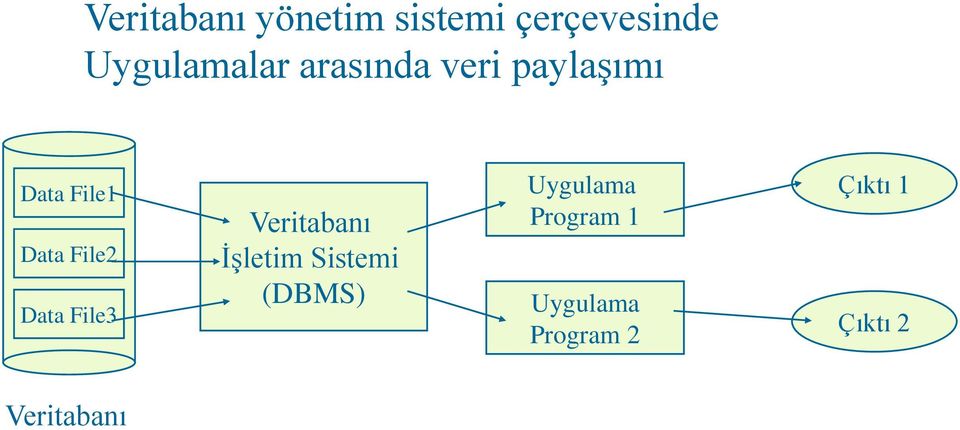 File3 Veritabanı İşletim Sistemi (DBMS) Uygulama