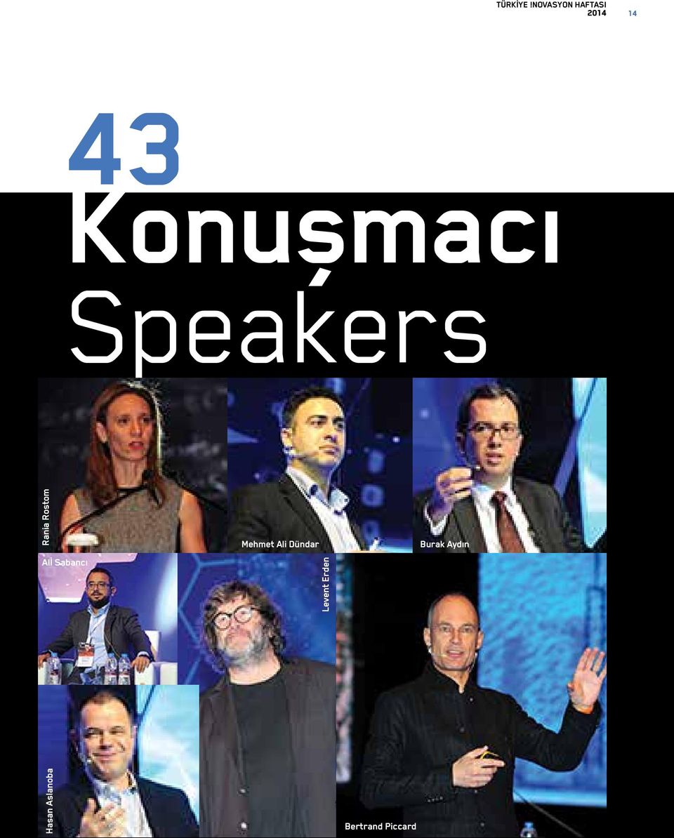 Speakers Rania Rostom Alİ Sabancı