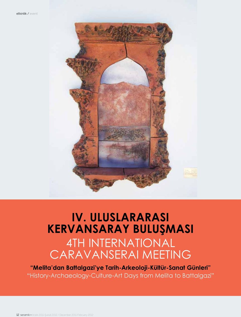MEETING Melita dan Battalgazi ye Tarih-Arkeoloji-Kültür-Sanat Günleri
