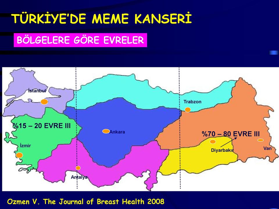 Ankara %70 80 EVRE III İzmir Diyarbakır Van