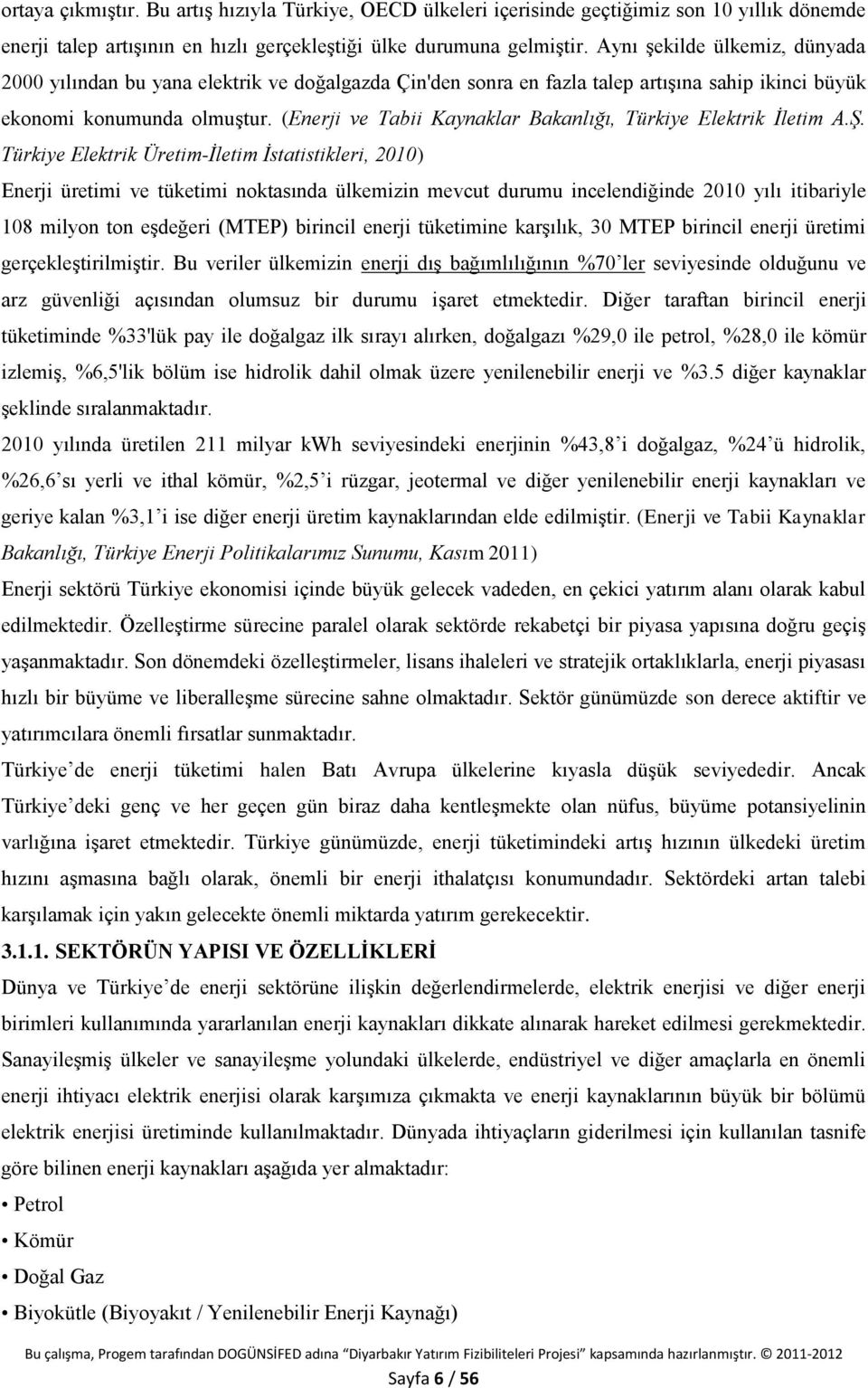 (Enerji ve Tabii Kaynaklar Bakanlığı, Türkiye Elektrik İletim A.Ş.