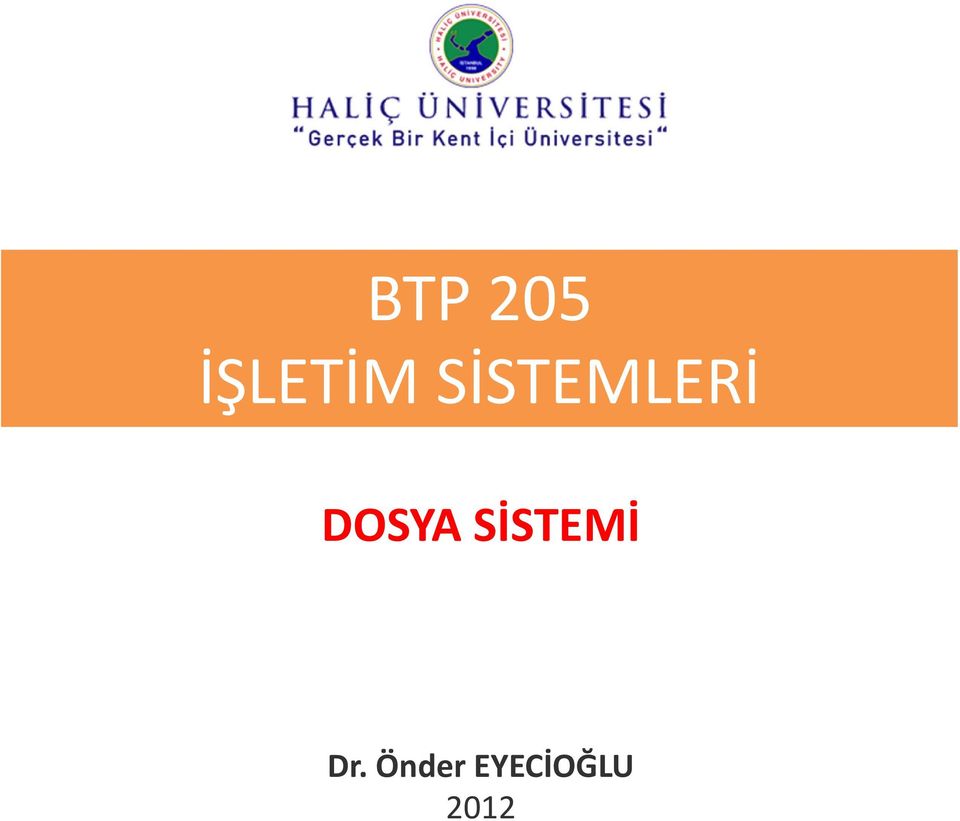 SİSTEMİ Dr.