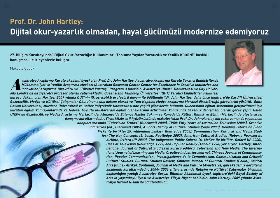 Makbule Çubuk Avustralya Araştırma Kurulu akademi üyesi olan Prof. Dr.