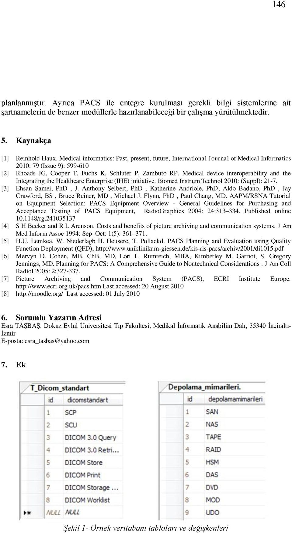 Medical device interoperability and the Integrating the Healthcare Enterprise (IHE) initiative. Biomed Instrum Technol 2010: (Suppl): 21-7. [3] Ehsan Samei, PhD, J.