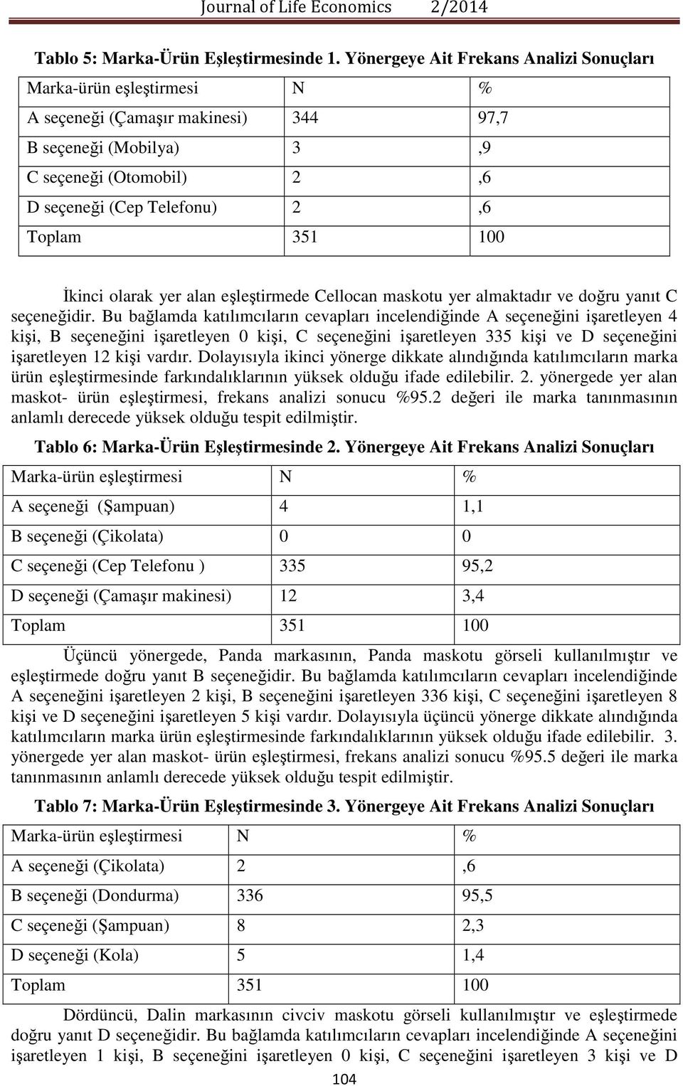 100 İkinci olarak yer alan eşleştirmede Cellocan maskotu yer almaktadır ve doğru yanıt C seçeneğidir.