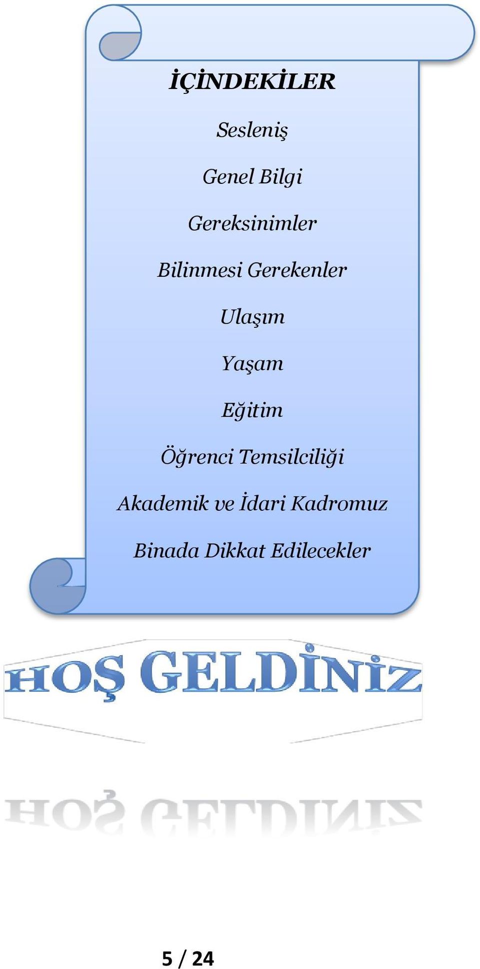 Yaşam Eğitim Öğrenci Temsilciliği